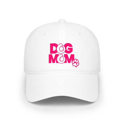 Dog mom pink Baseball Cap