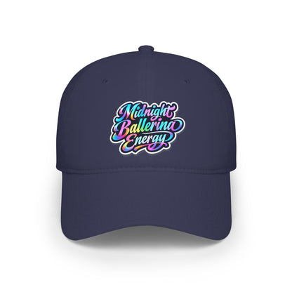 Midnight ballerina energy Baseball Cap