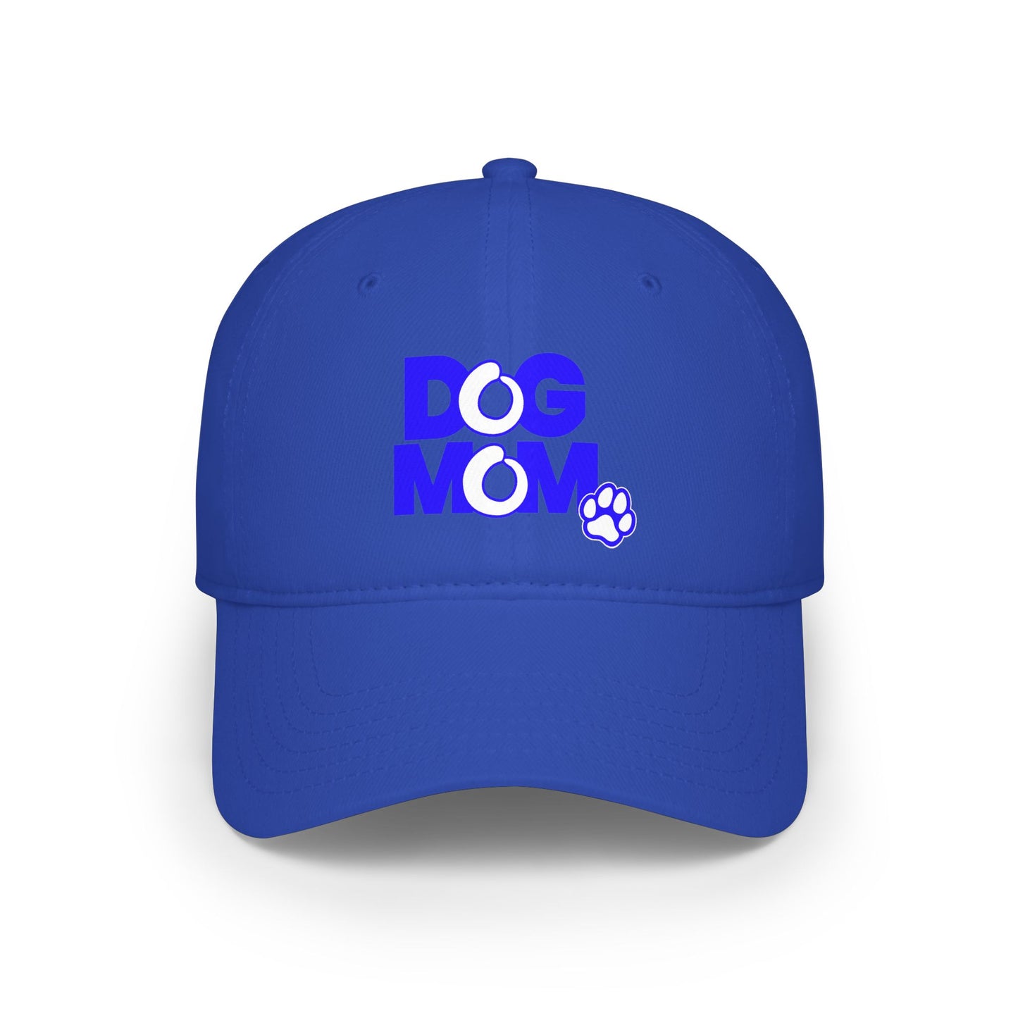 Dog mom blue Baseball Cap