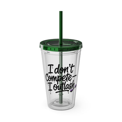 I don't compete I outlash Clear Insulated Cup
