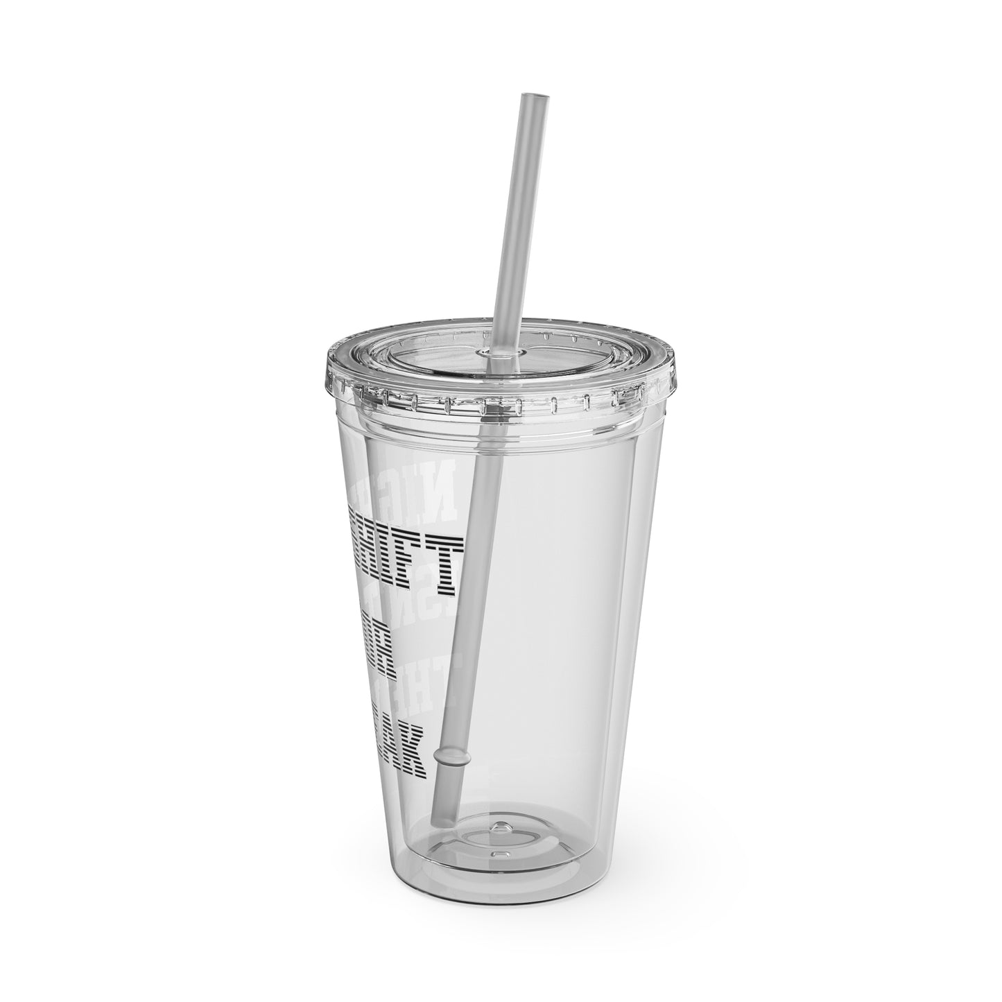 Night shift isn't for the weak Clear Insulated Cup