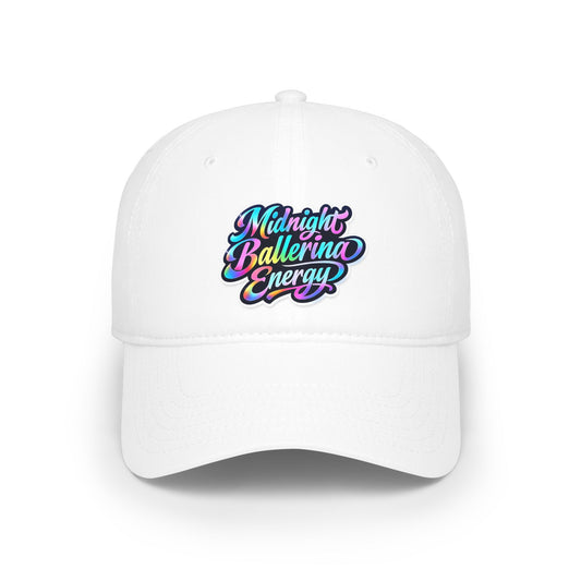 Midnight ballerina energy Baseball Cap