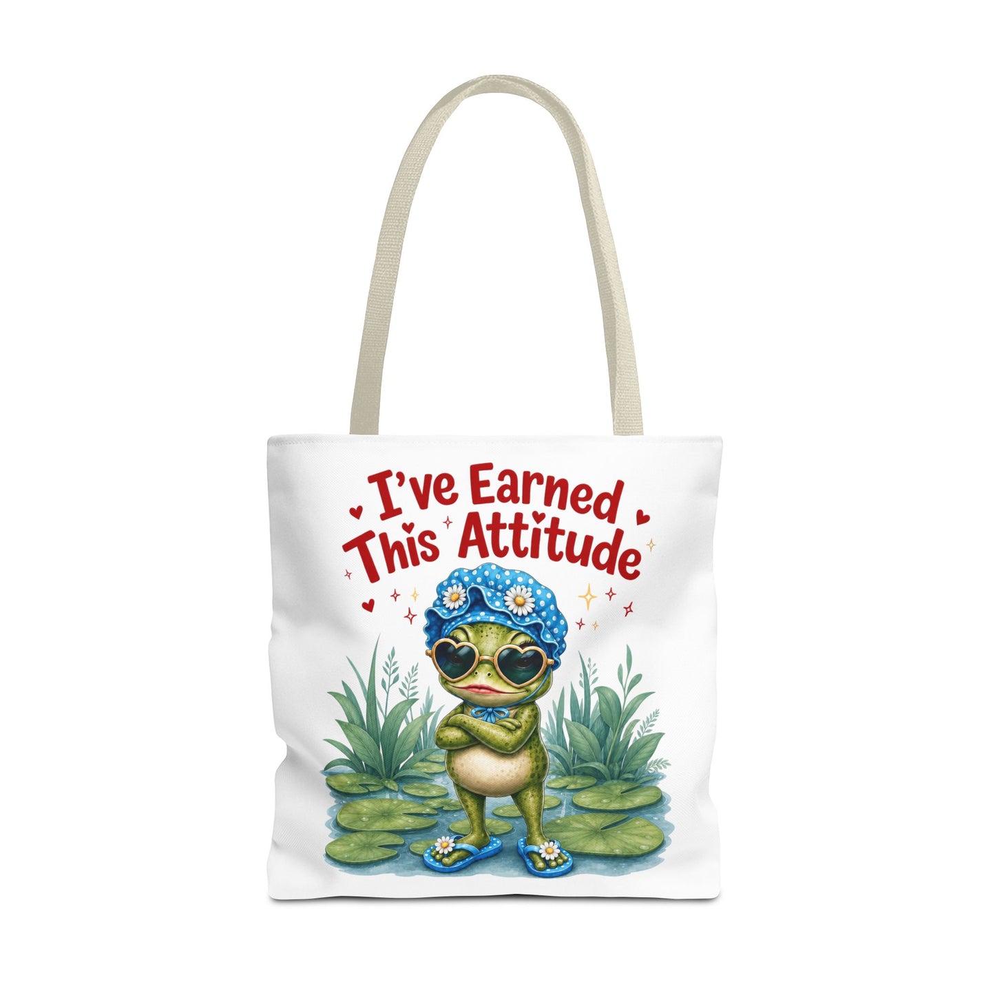 I've earned this attitude Tote Bag