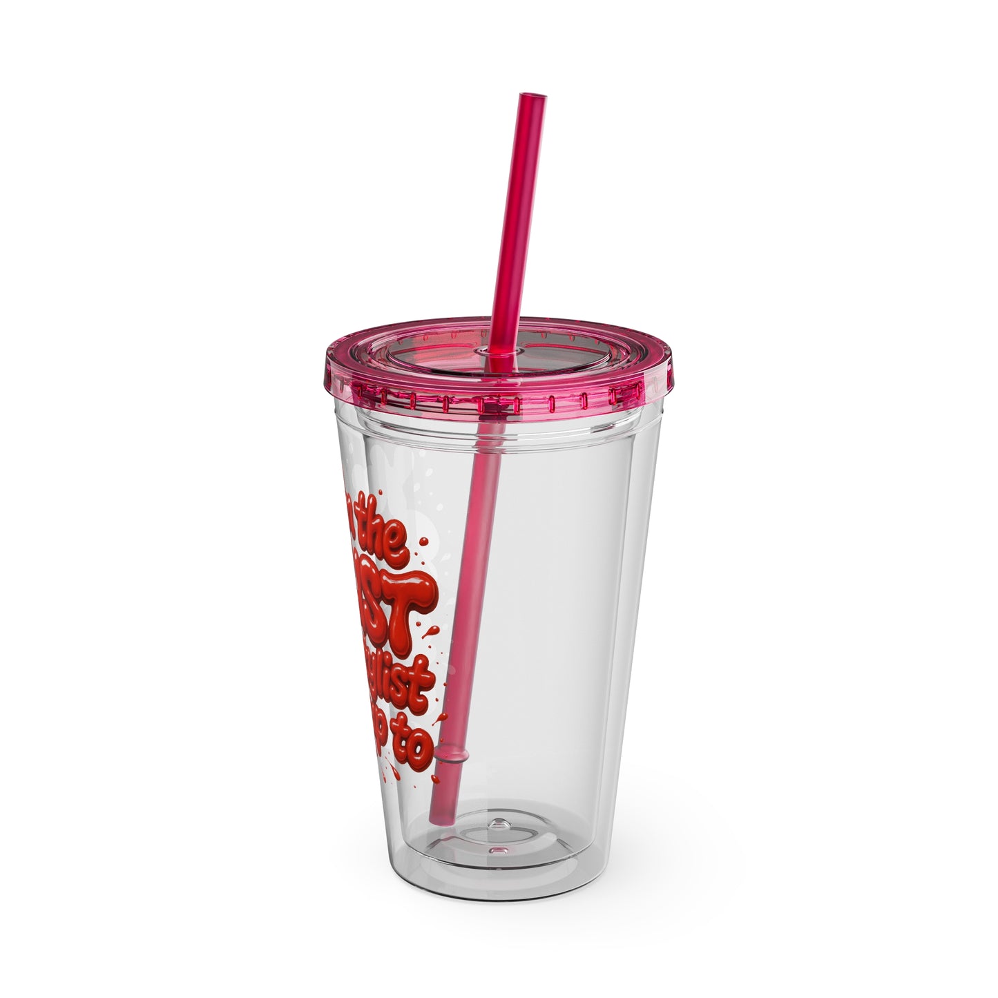 Yes, I'm the STYLIST your stylist looks up to Clear Insulated Cup