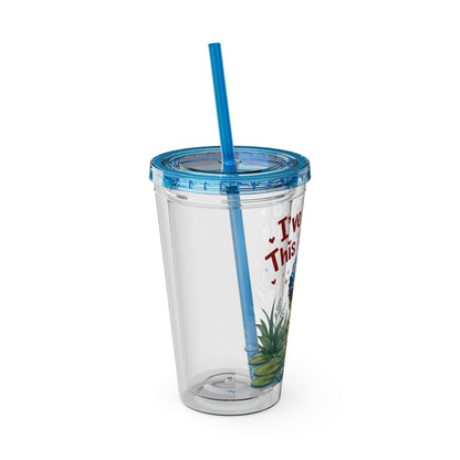 I've earned this attitude Clear Insulated Cup
