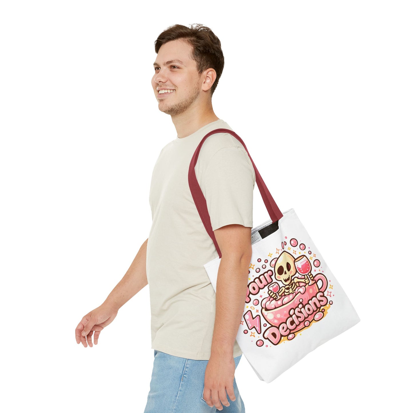 Pour decisions Tote Bag