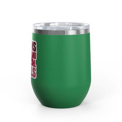 Brains, scrubs and surgical skills pink Tumbler