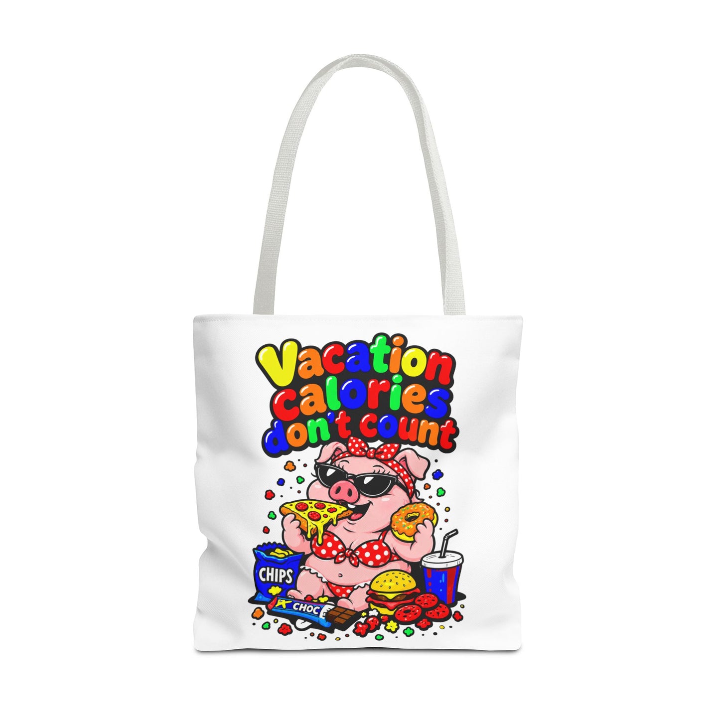 Vacation calories don't count Tote Bag