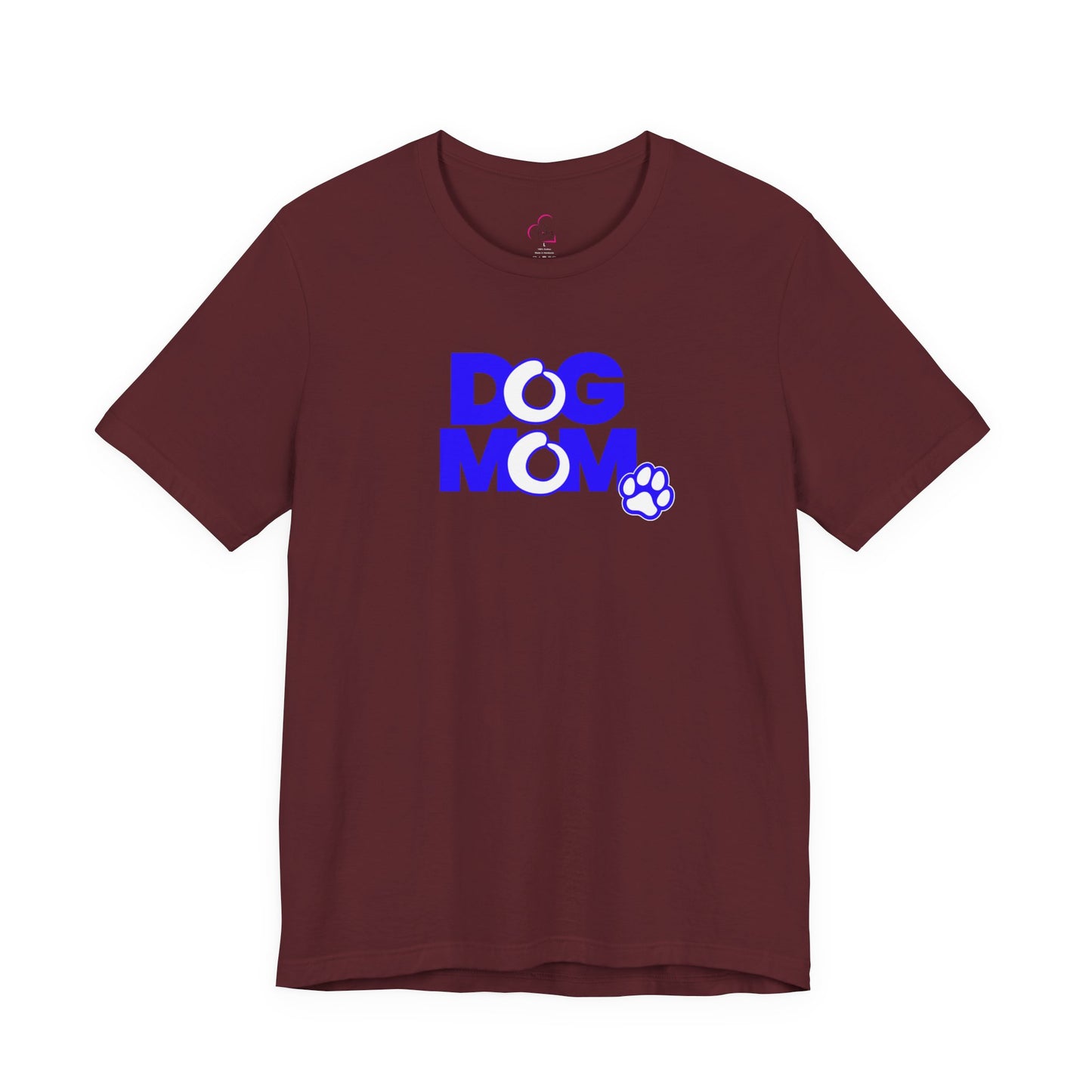 Dog mom blue T-shirt