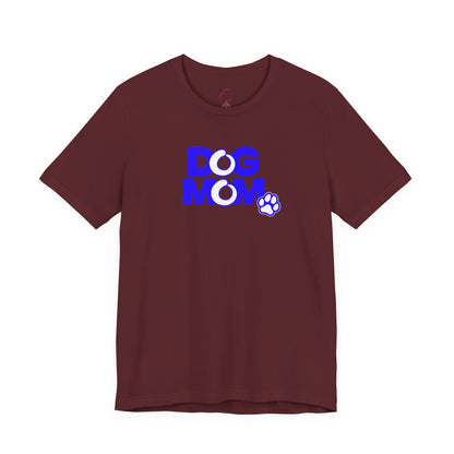 Dog mom blue T-shirt
