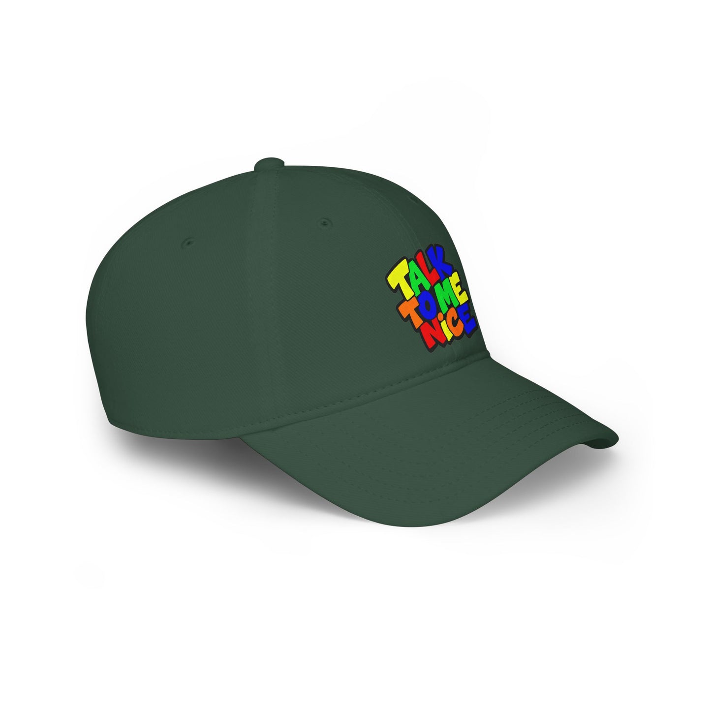 Talk to me nice Baseball Cap