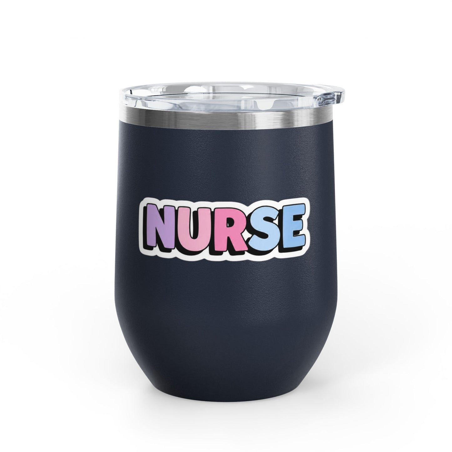 NURSE faux sticker Tumbler