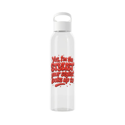 Yes, I'm the STYLIST your stylist looks up to Water Bottle