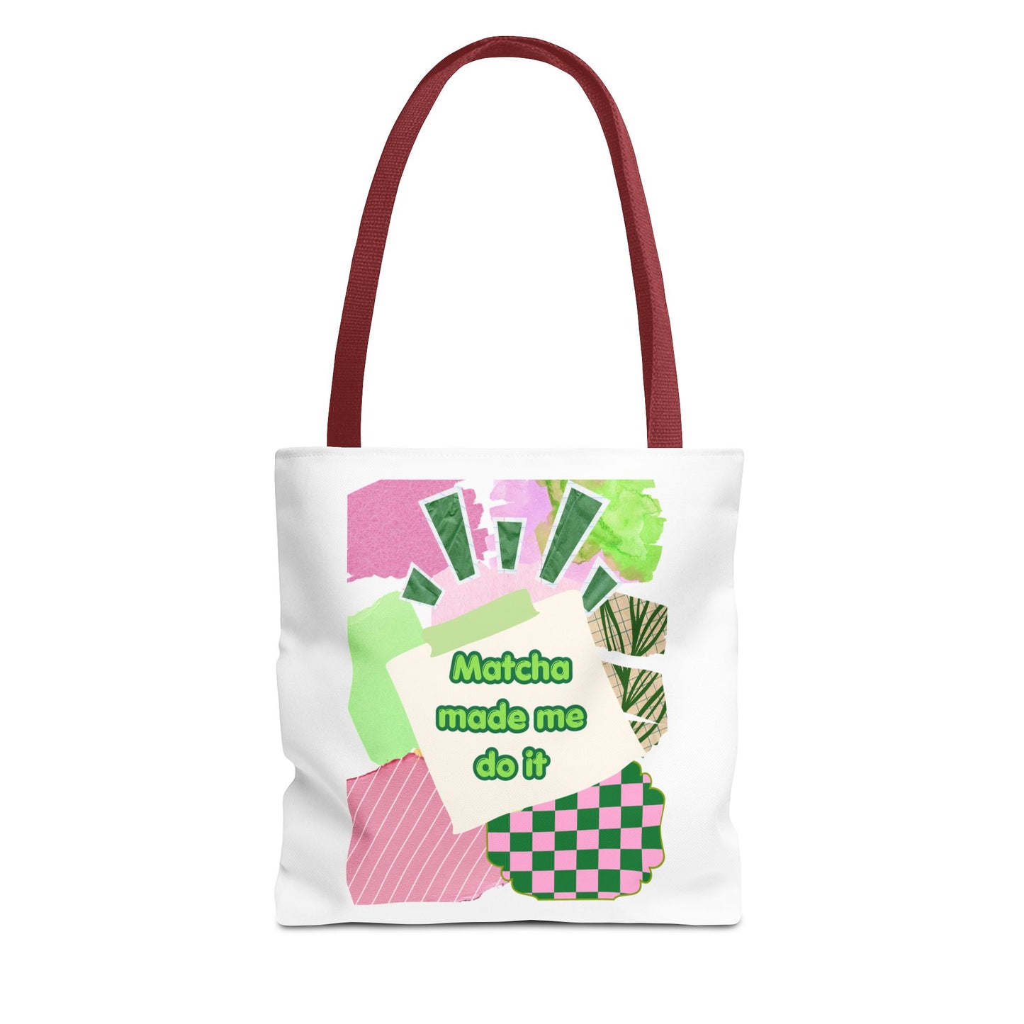 Matcha made me do it Tote Bag