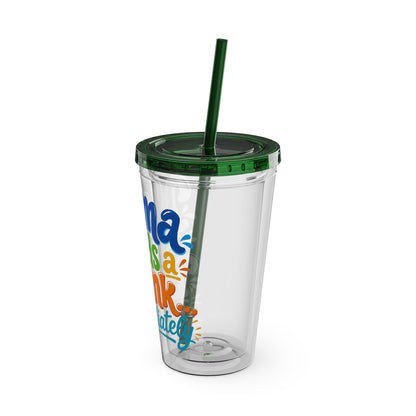 Mama needs a drank immediately Insulated Cup