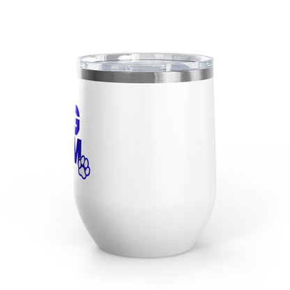 Dog mom blue Tumbler