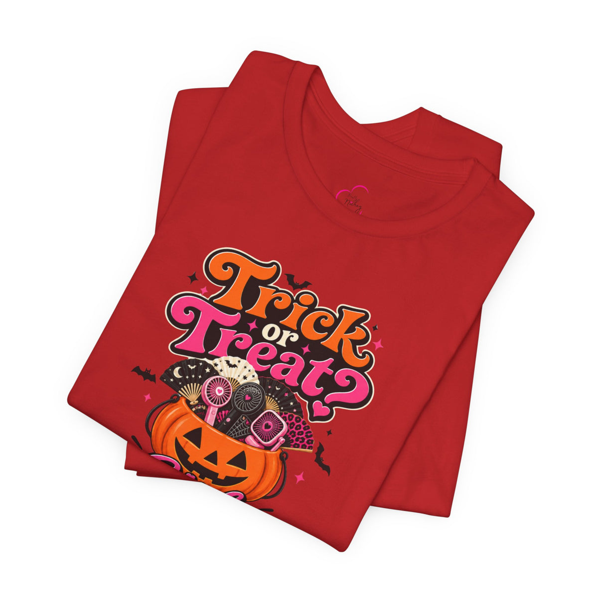 Trick or treat? Girl bring me a fan T-shirt