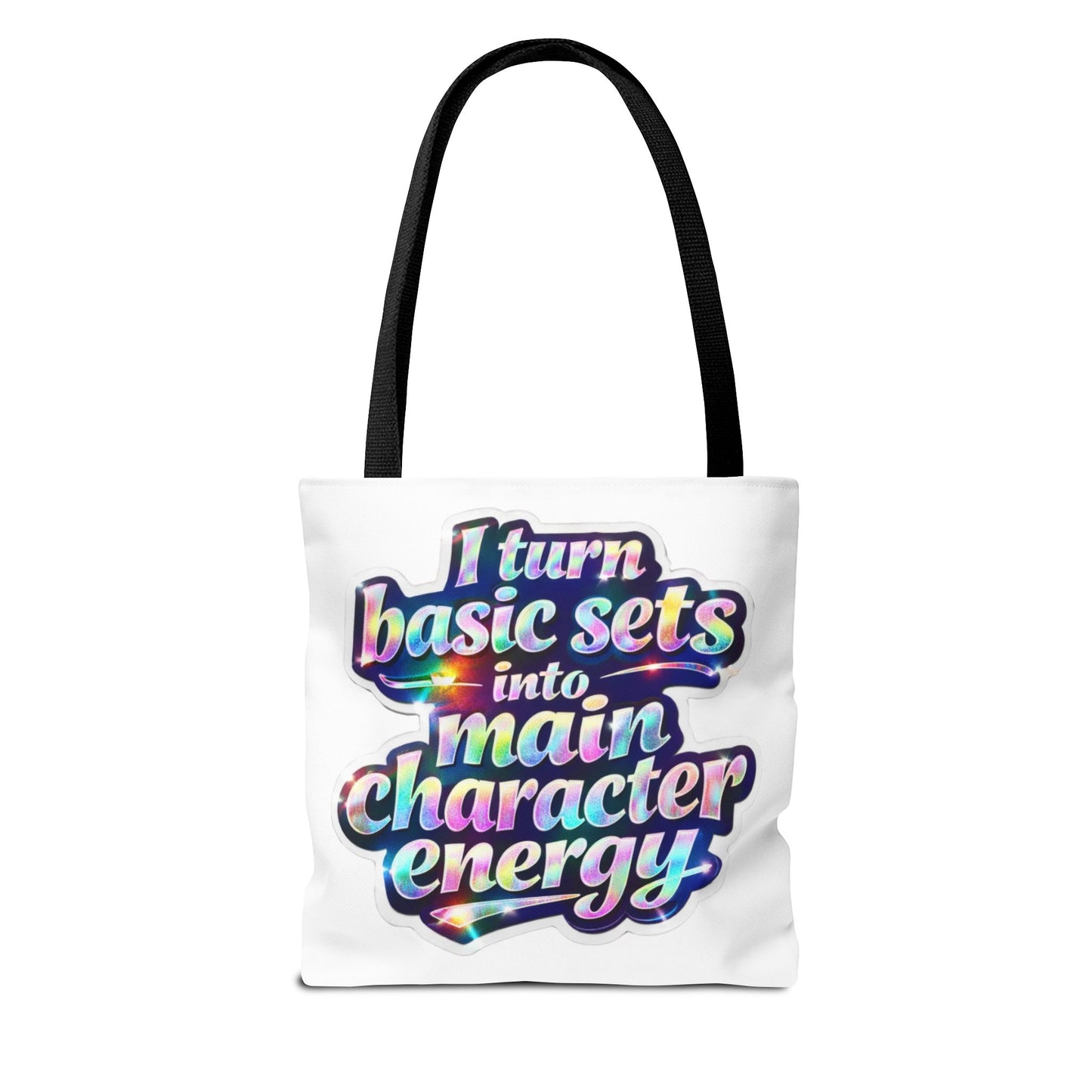 I turn basic sets into main character energy Tote Bag