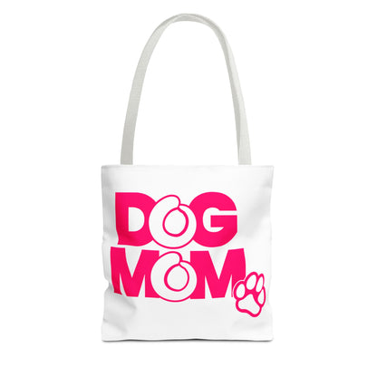 Dog mom pink Tote Bag