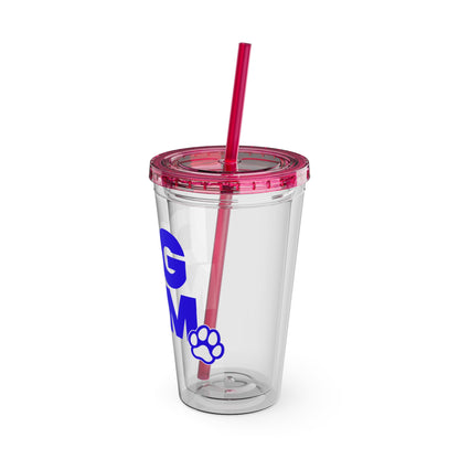 Dog mom blue Insulated Cup