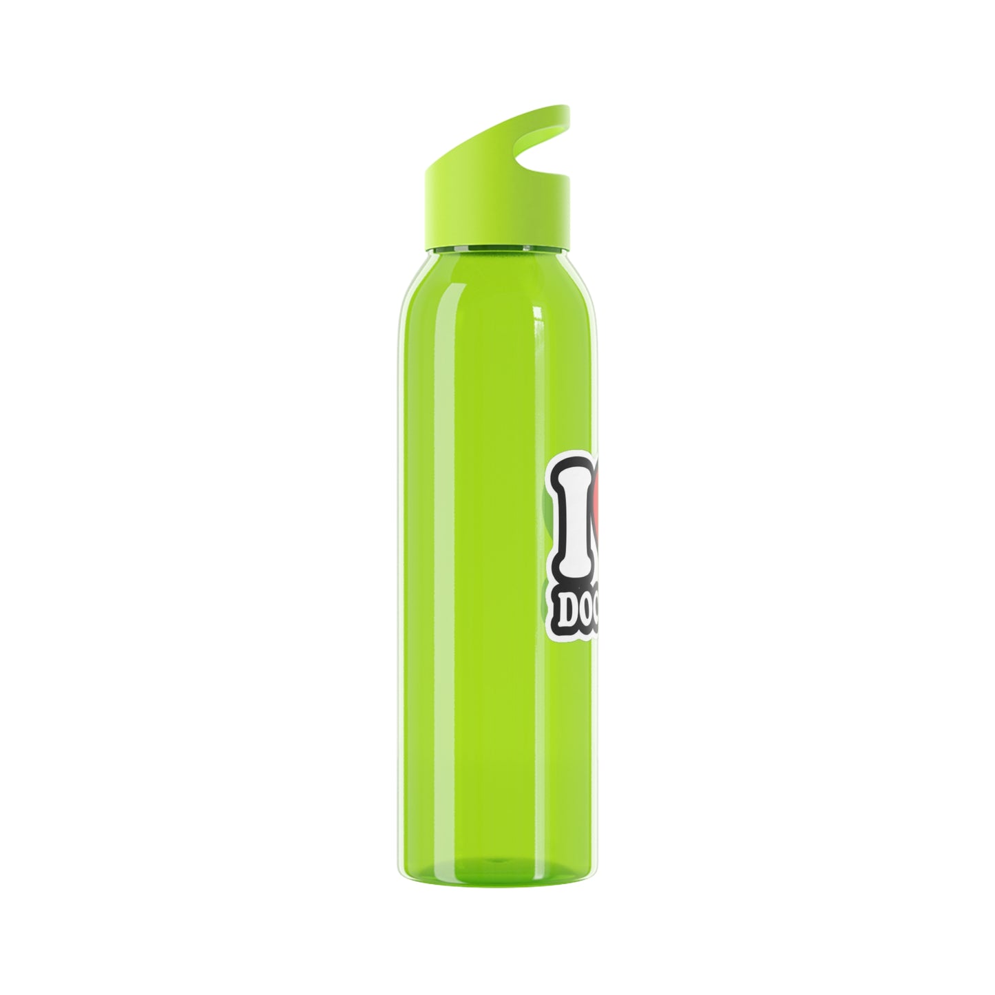 I love doctors faux sticker Water Bottle