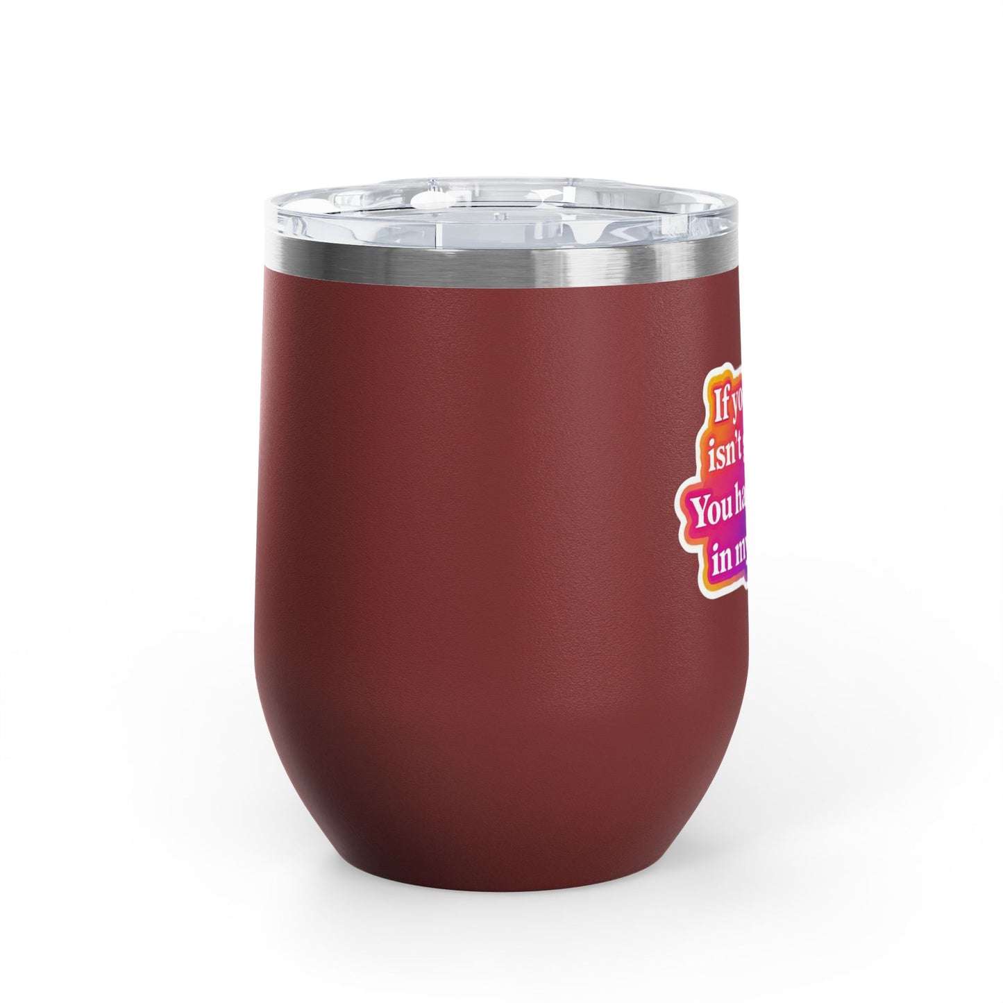 If your hair isn't giving you haven't sat in my chair Tumbler