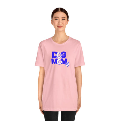 Dog mom blue T-shirt