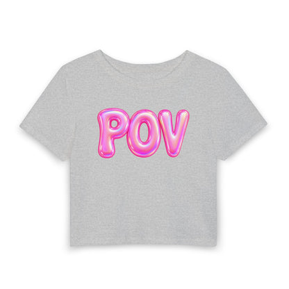 POV (Point of view) Crop Tee