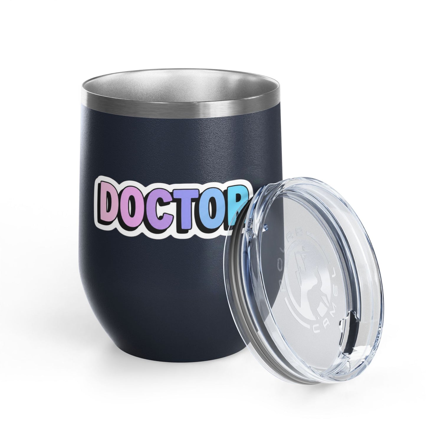 DOCTOR faux sticker Tumbler