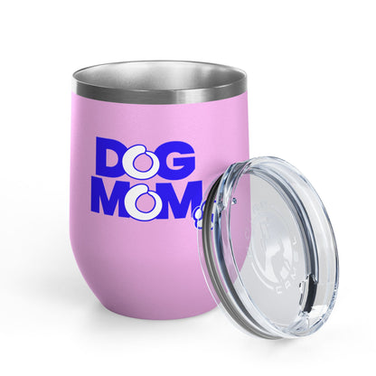 Dog mom blue Tumbler