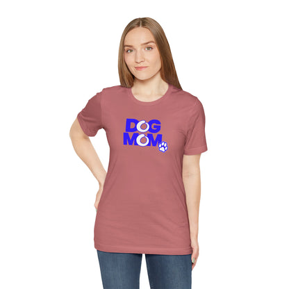 Dog mom blue T-shirt
