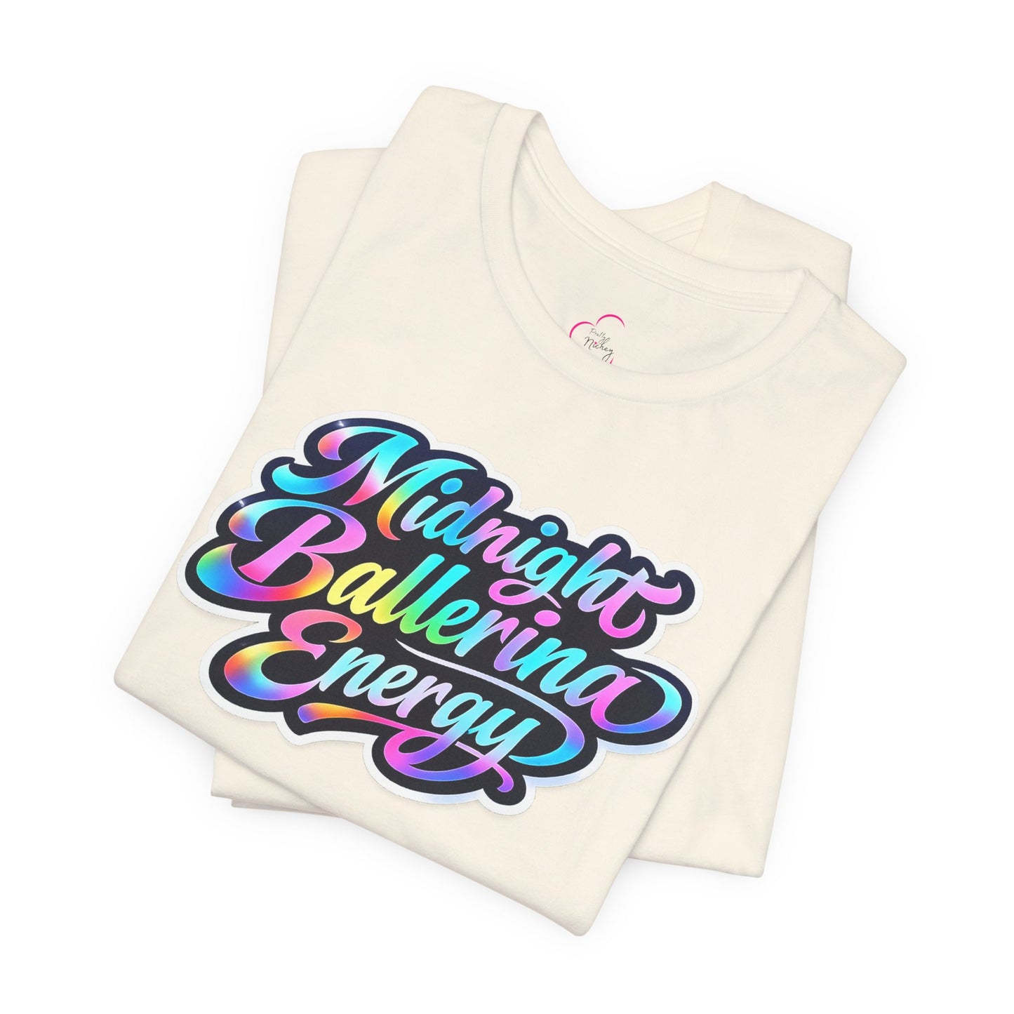 Midnight ballerina energy T-shirt