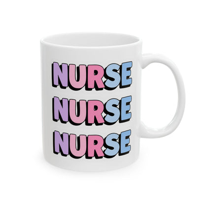 NURSE faux sticker Mug