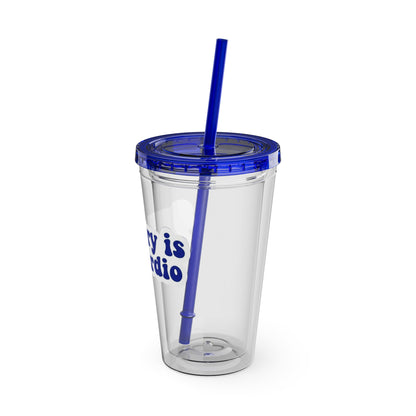 Surgery is my cardio Clear Insulated Cup