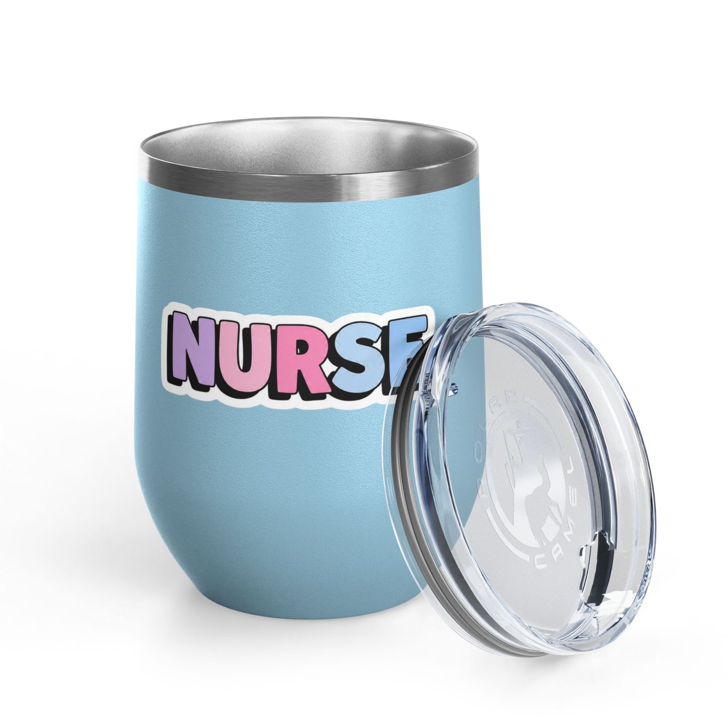 NURSE faux sticker Tumbler