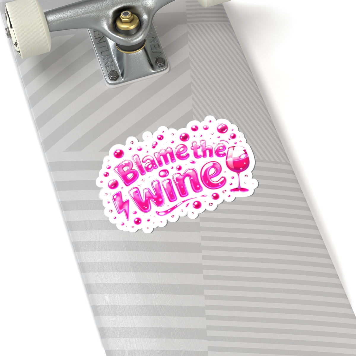 Blame the wine Sticker