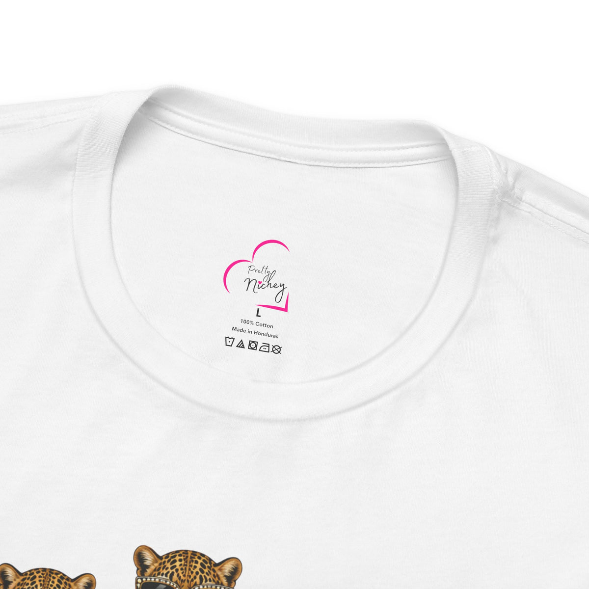 Menopause crew leopard T-shirt
