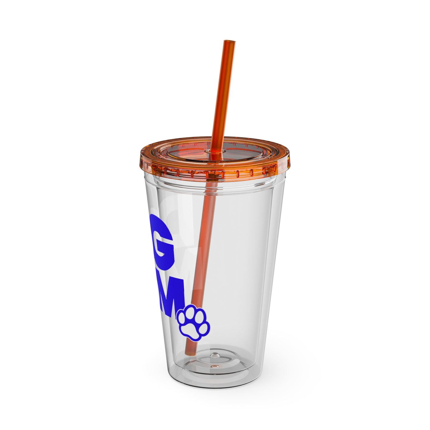Dog mom blue Insulated Cup