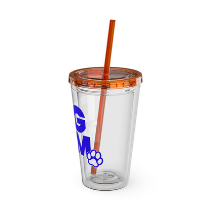 Dog mom blue Insulated Cup