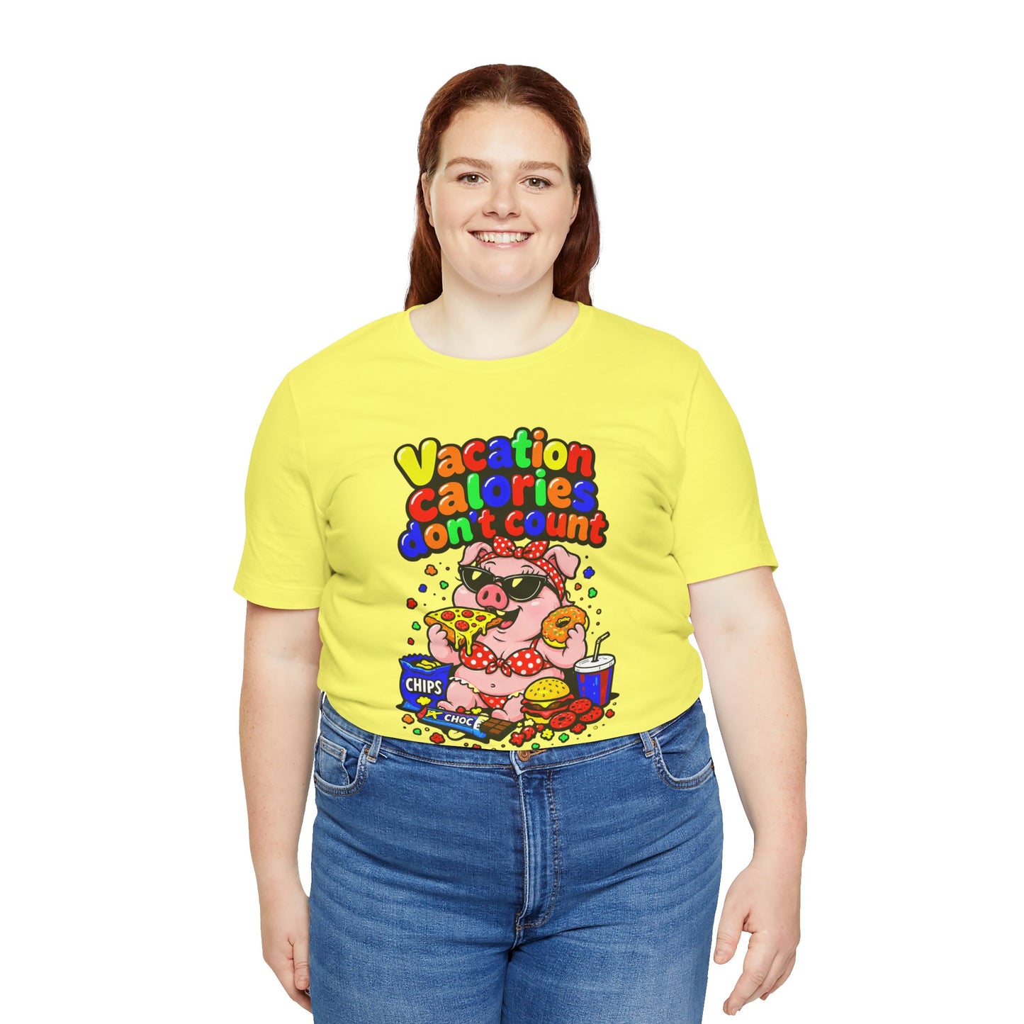 Vacation calories don't count T-shirt