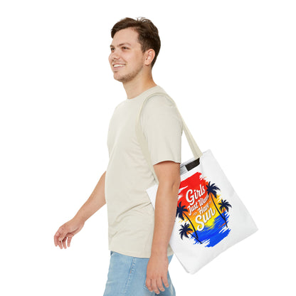 Girls just wanna have sun Tote Bag