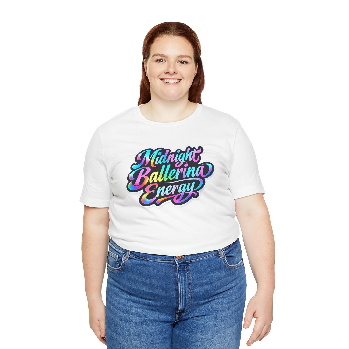 Midnight ballerina energy T-shirt