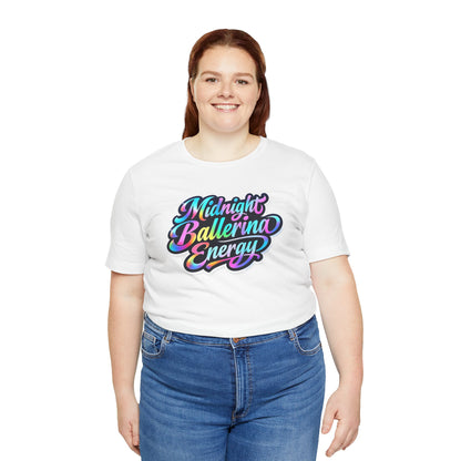 Midnight ballerina energy T-shirt