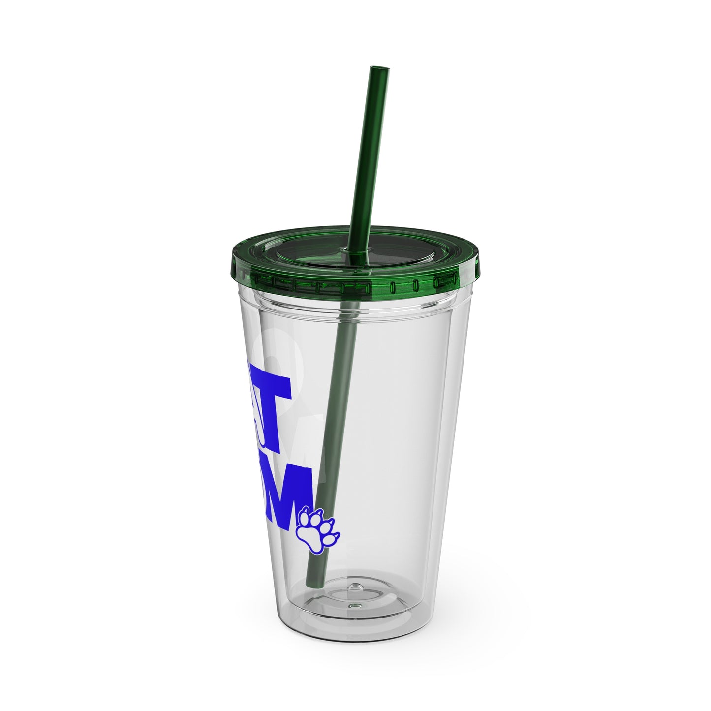 Cat mom blue Insulated Cup