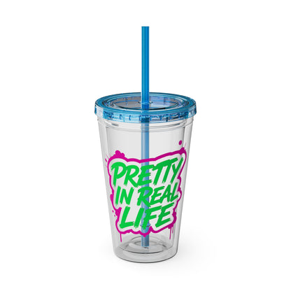Pretty in real life Clear Insulated Cup