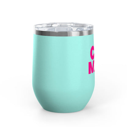 Cat mom pink Tumbler