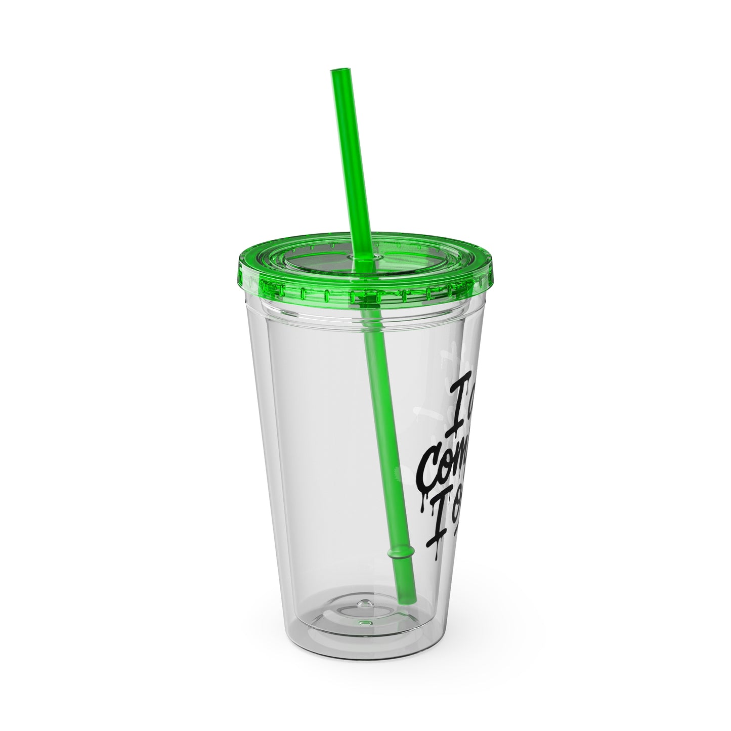 I don't compete I outlash Clear Insulated Cup
