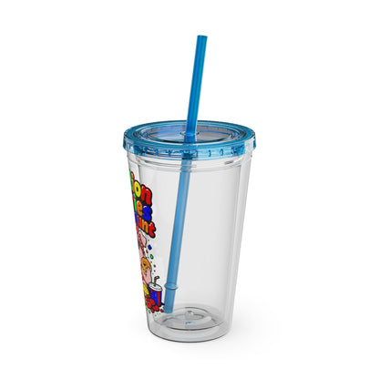 Vacation calories don't count Clear Insulated Cup