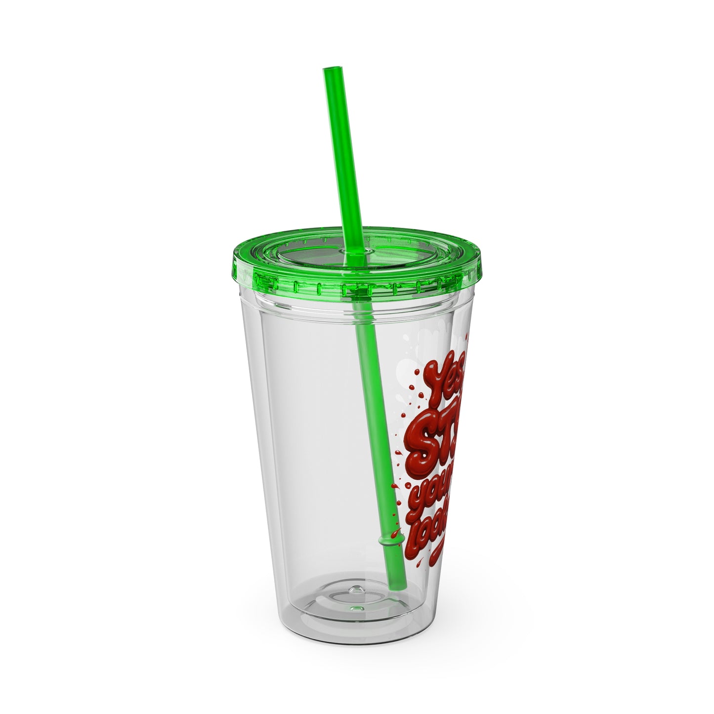 Yes, I'm the STYLIST your stylist looks up to Clear Insulated Cup