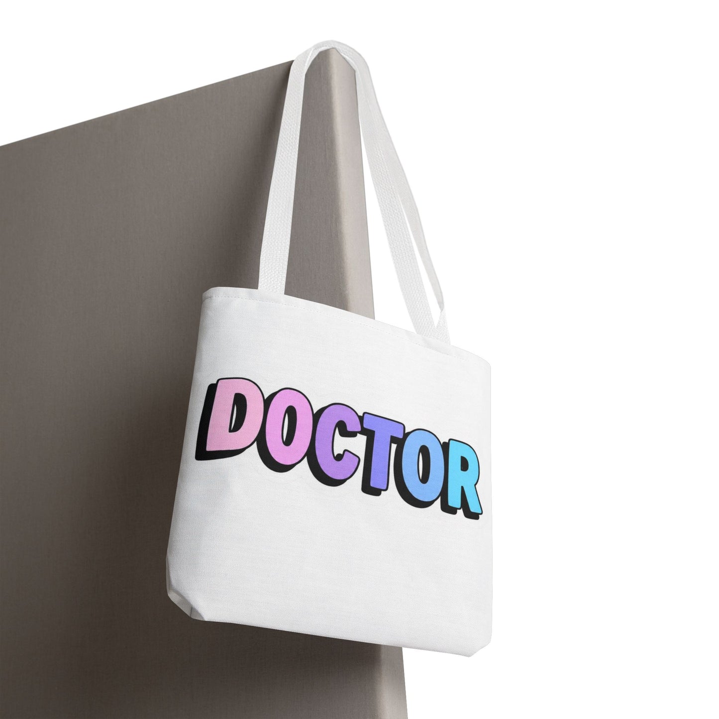 DOCTOR faux sticker Tote Bag